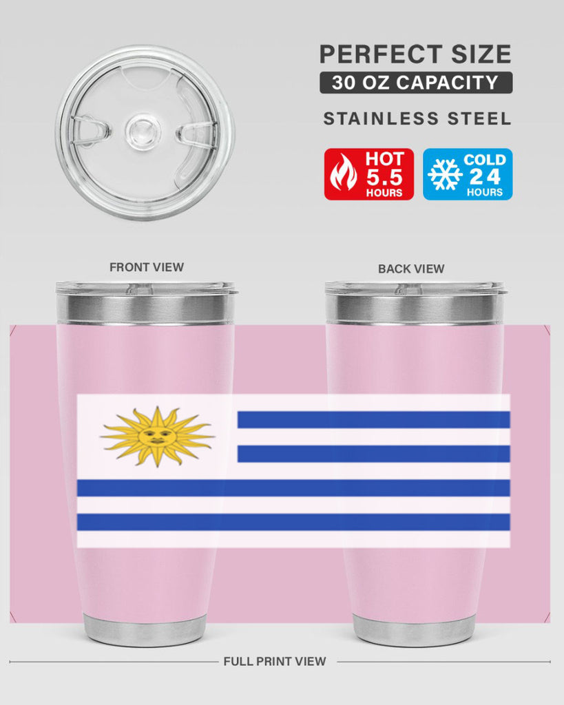 Uruguay 9#- world flags- Tumbler