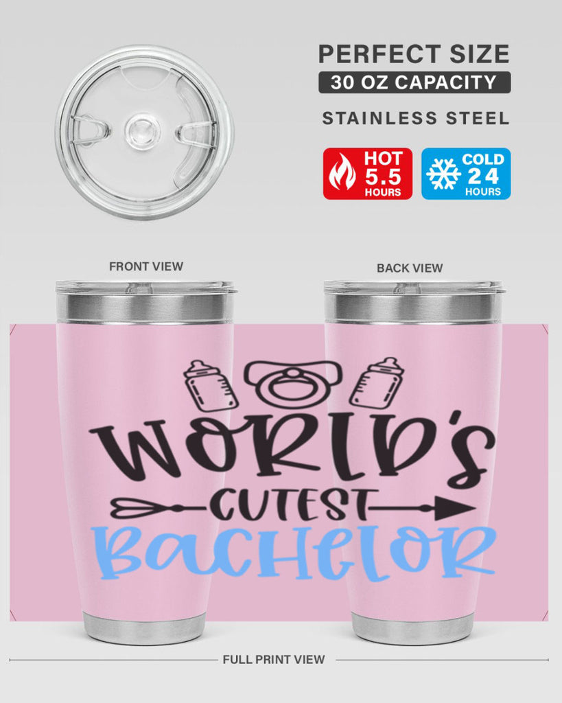 Worlds Cutest Bachelor Style 13#- baby- tumbler