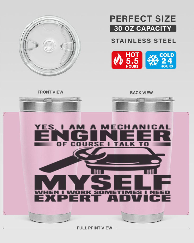 Yes I Am A Mechanical Style 1#- engineer- tumbler
