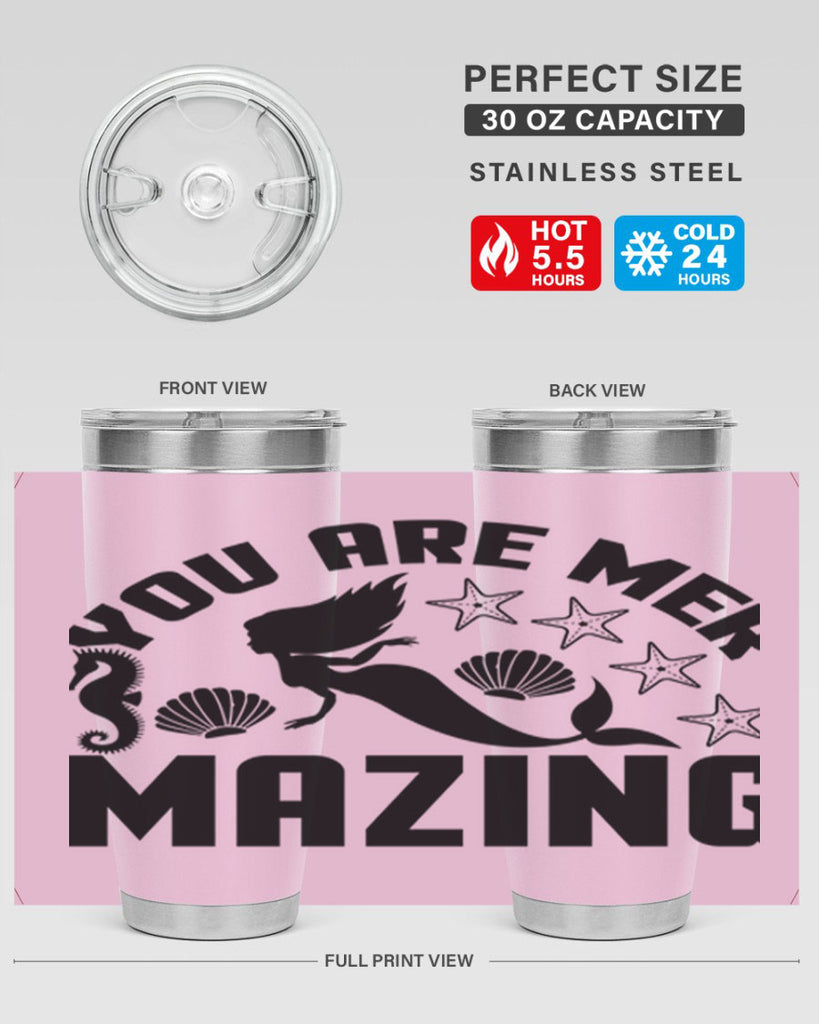 You are mer mazing 685#- mermaid- Tumbler