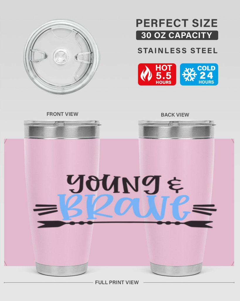 Young Brave Style 11#- baby- tumbler