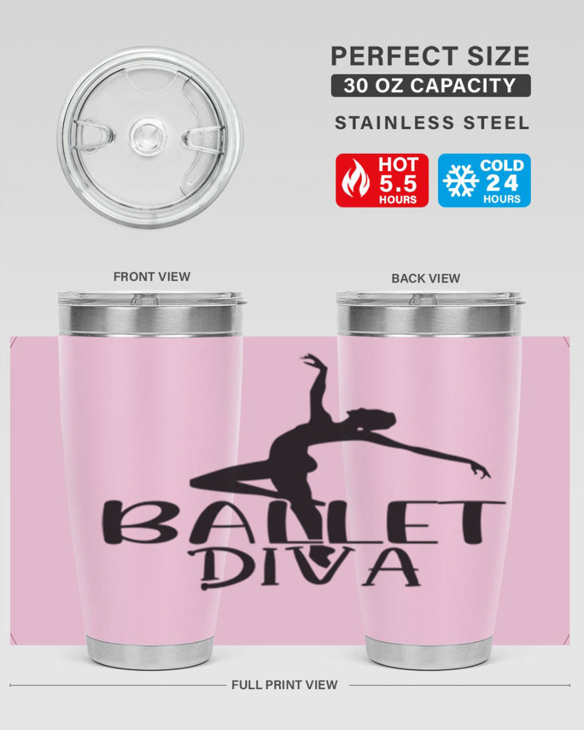 ballet diva6#- ballet- Tumbler
