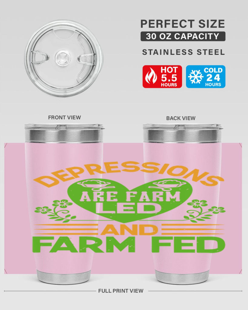 depressions are farm led 23#- farming and gardening- Tumbler