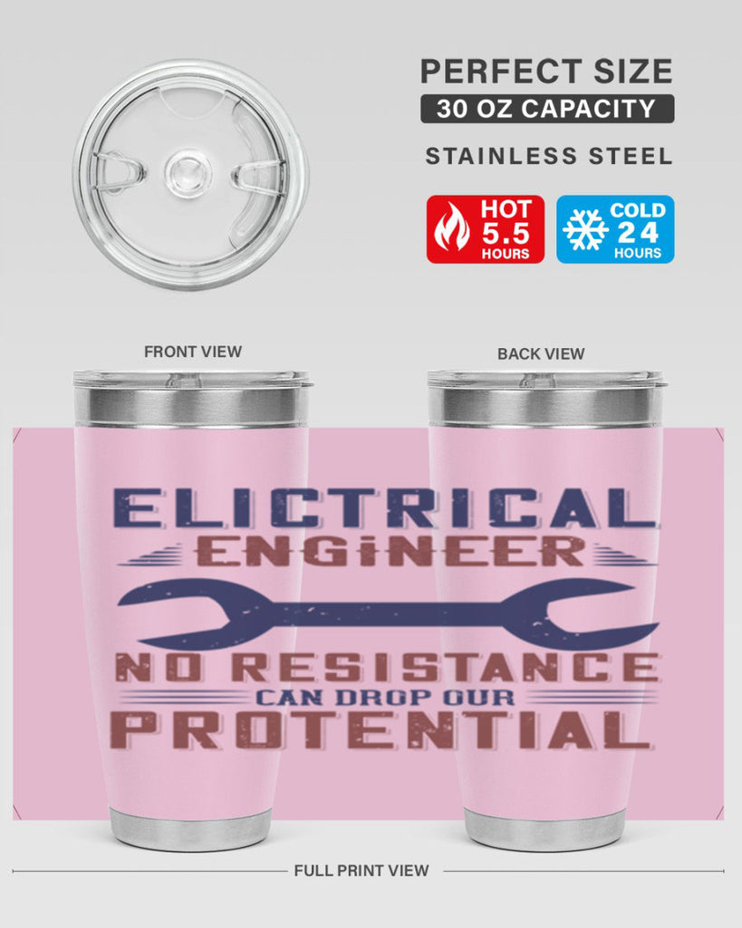 electrical engineer no resistance can drop our protential Style 18#- engineer- tumbler
