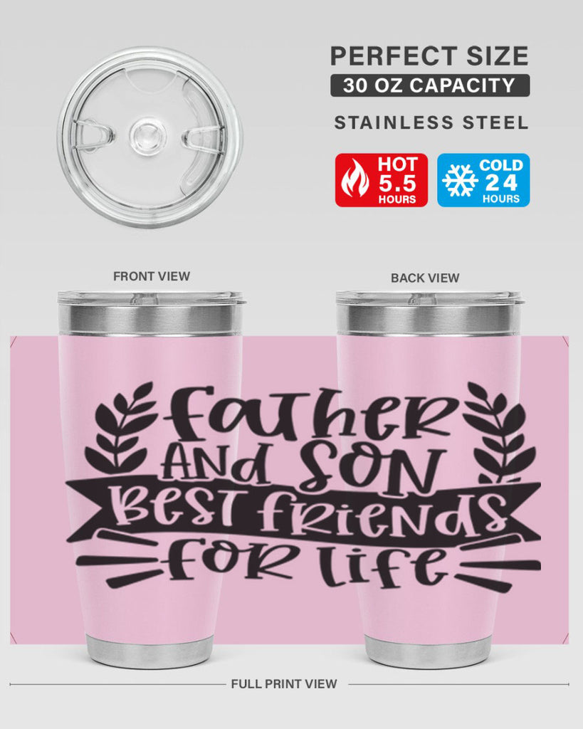 father and son best friends for life 52#- fathers day- Tumbler