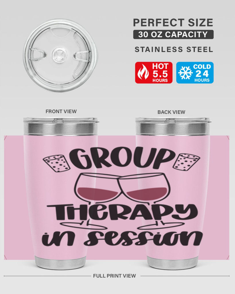 group therapy in session 6#- drinking- Tumbler