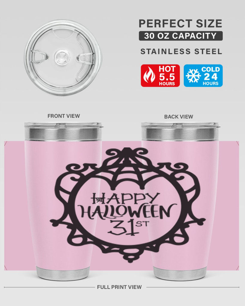 happy halloween st 64#- halloween- Tumbler