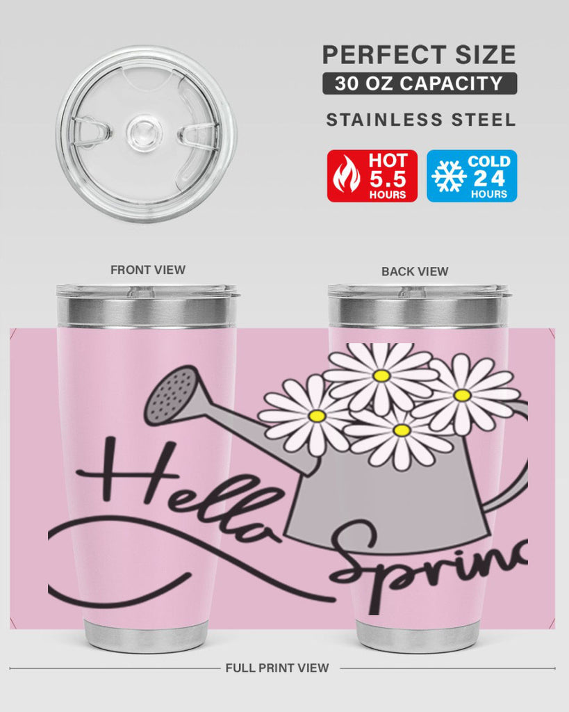 hello spring watering can208#- spring- Tumbler
