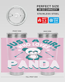 just a girl who loves panda 21#- Bears- Tumbler