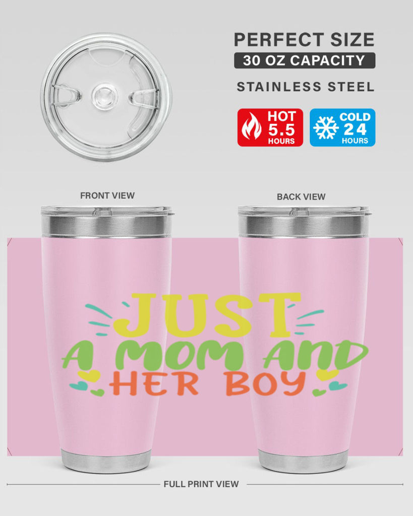 just a mom and her girl 391#- mom- Tumbler
