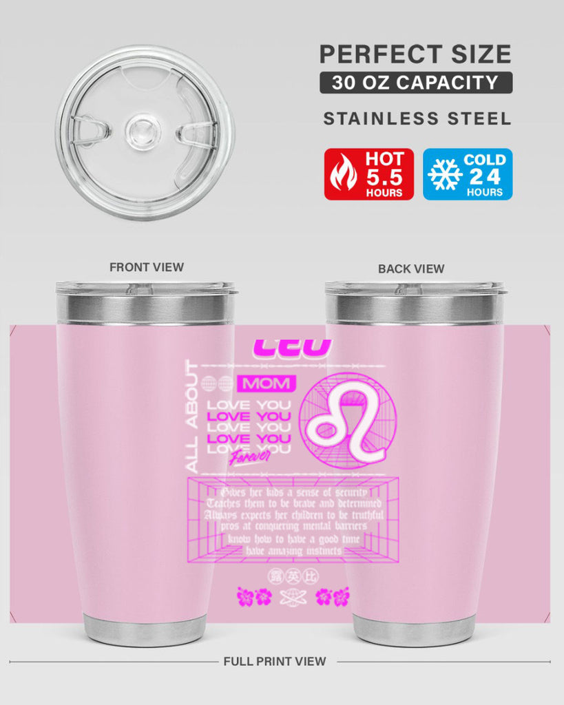 leo 308#- zodiac- Tumbler