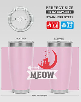meow Style 70#- cat- Tumbler