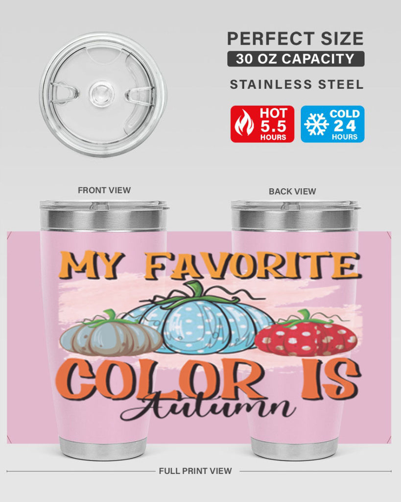 my favorite color is autumn 436#- fall- Tumbler