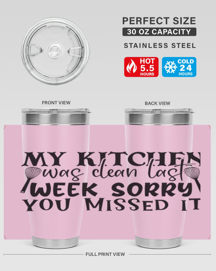 my kitchen was clean last week sorry you missed it 84#- kitchen- Tumbler