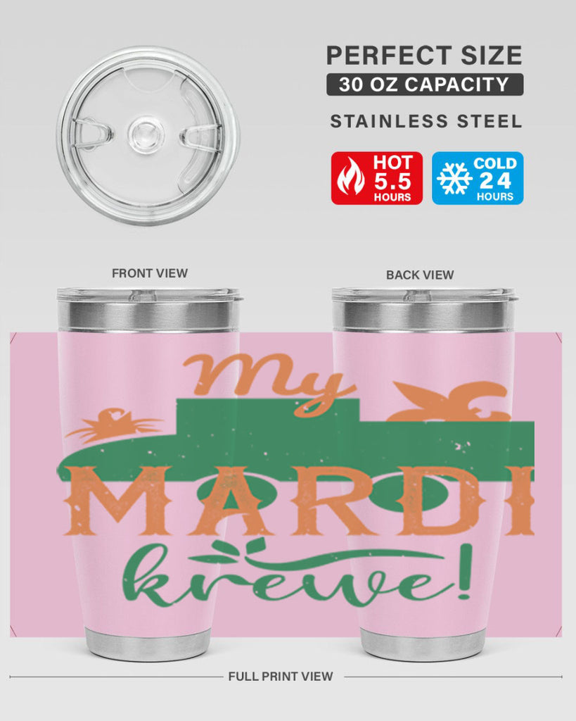 my mardi krewe 43#- mardi gras- Tumbler