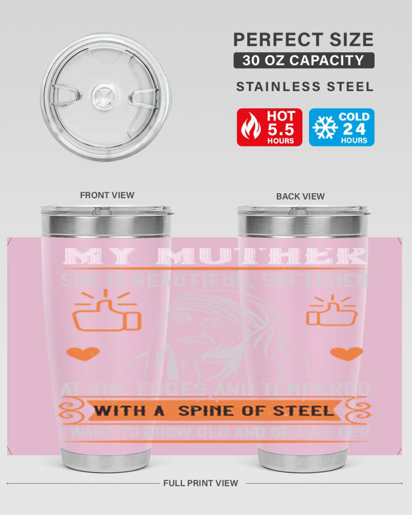 my mother she is beautiful 43#- mothers day- Tumbler