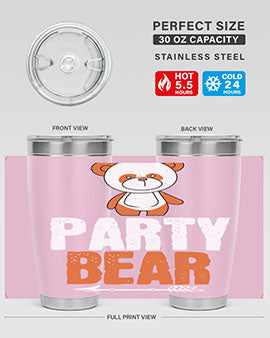 party bear 25#- Bears- Tumbler