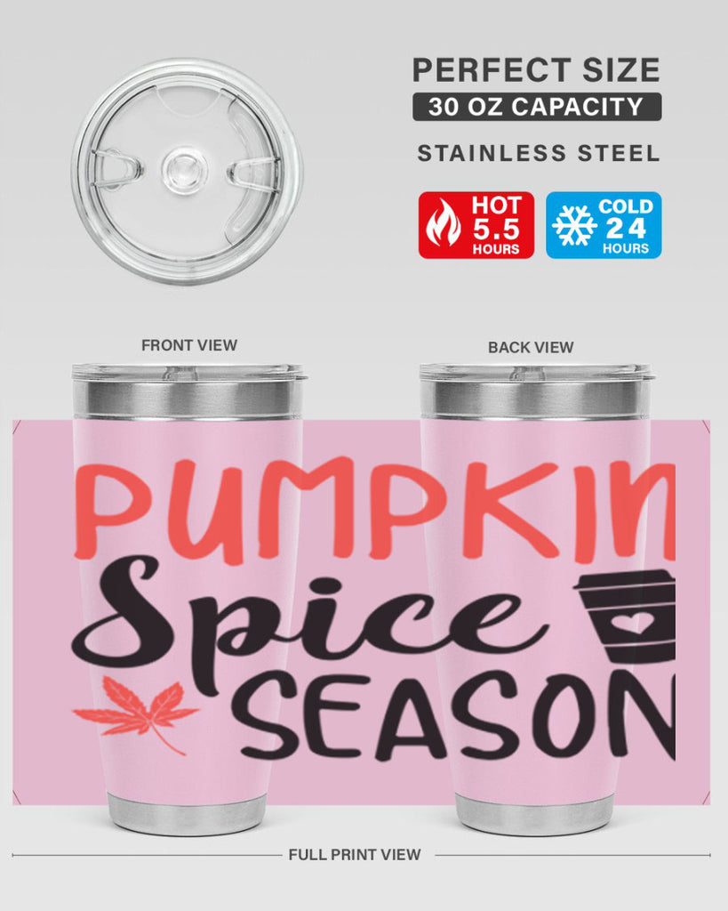 pumpkin spice Season 559#- fall- Tumbler