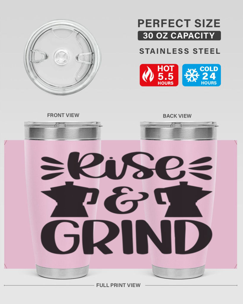 rise grind 40#- coffee- Tumbler