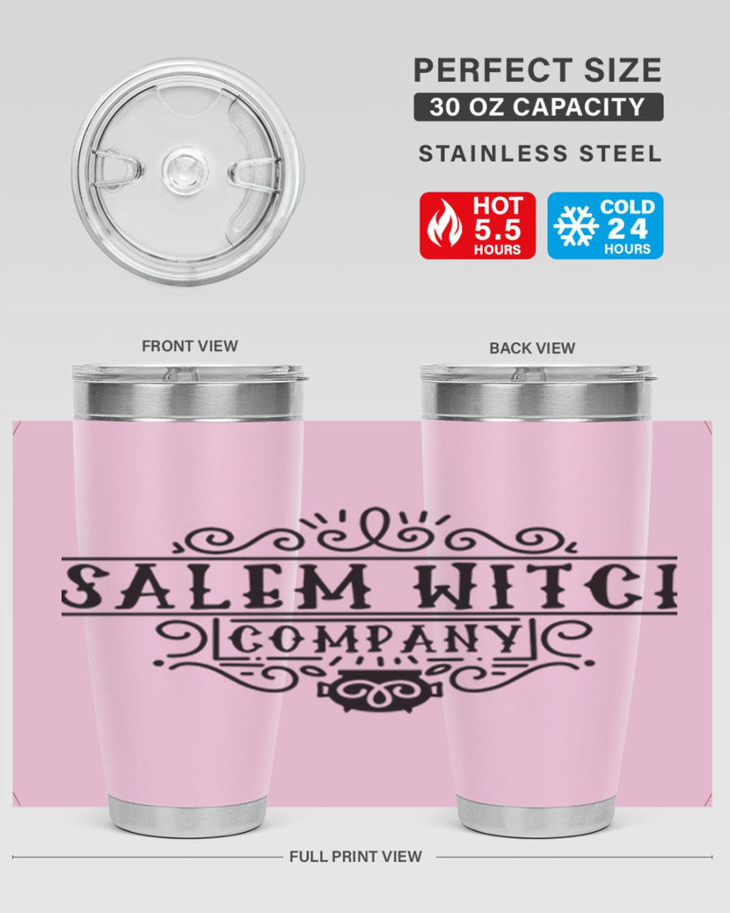 salem witch company 26#- halloween- Tumbler