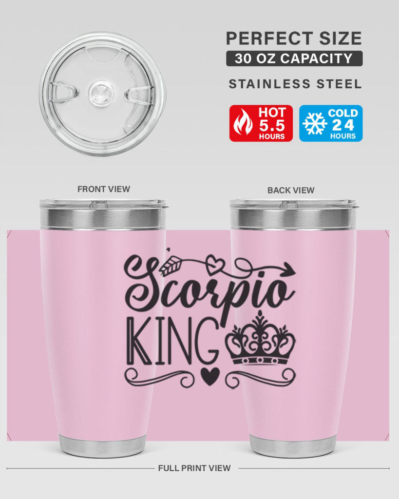 scorpio king 443#- zodiac- Tumbler
