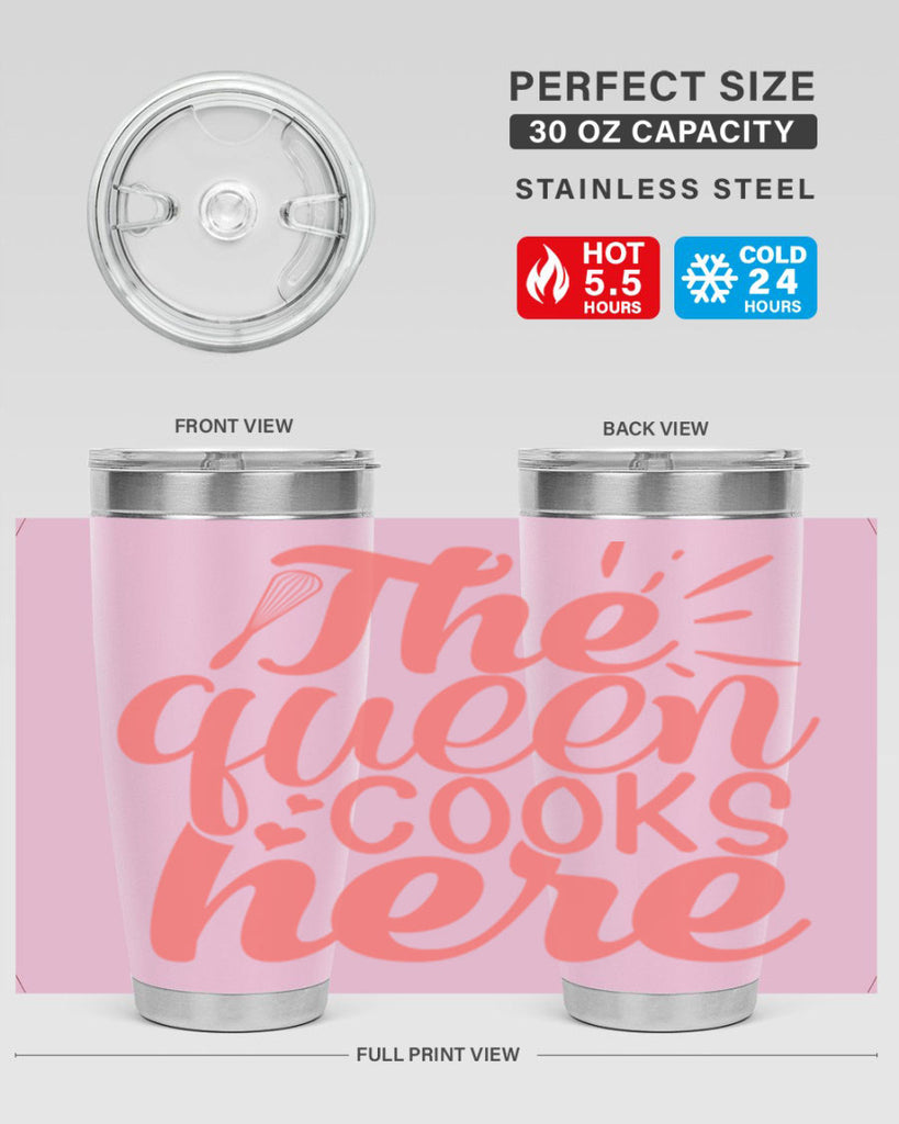 the queen cooks here 9#- kitchen- Tumbler