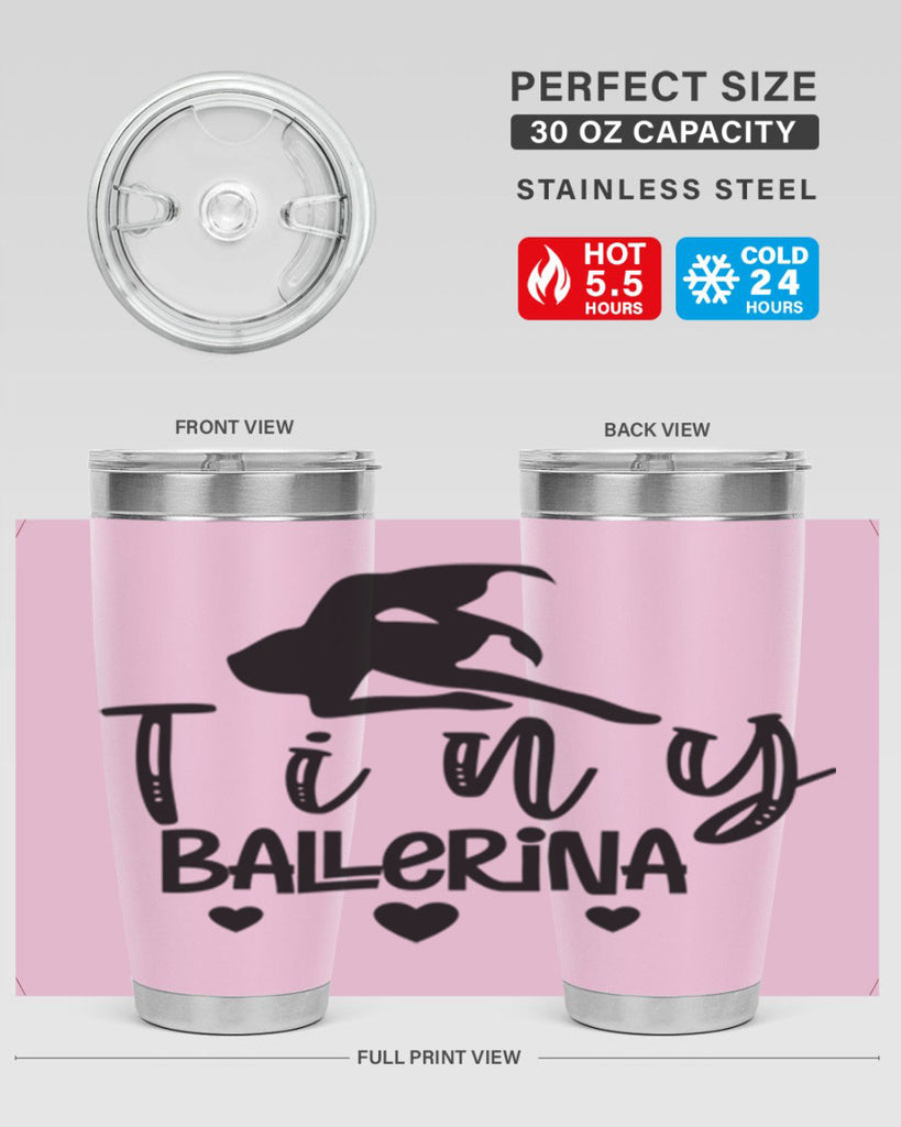 tiny ballerina 88#- ballet- Tumbler