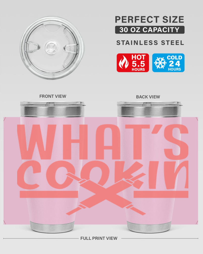 whats cookin 8#- kitchen- Tumbler