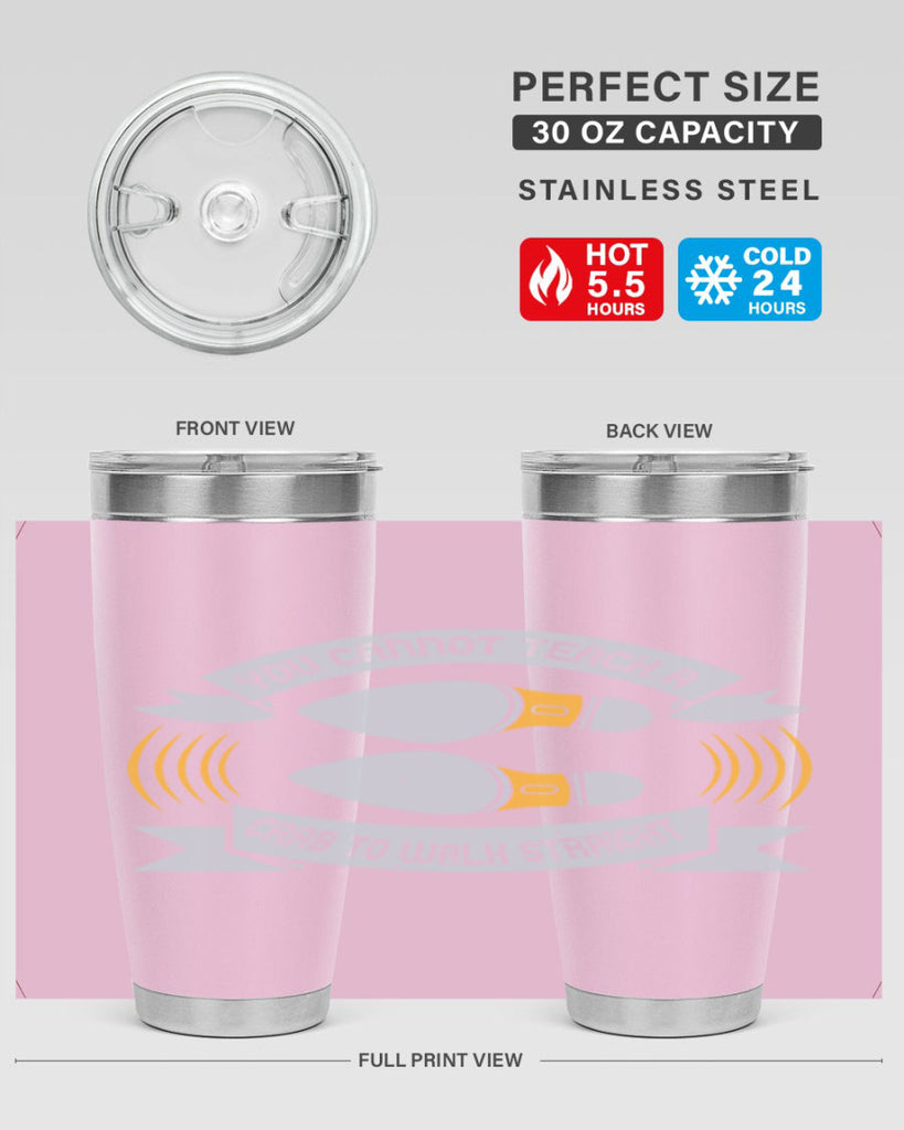 you cannot teach a crab to walk straight 3#- walking- Tumbler