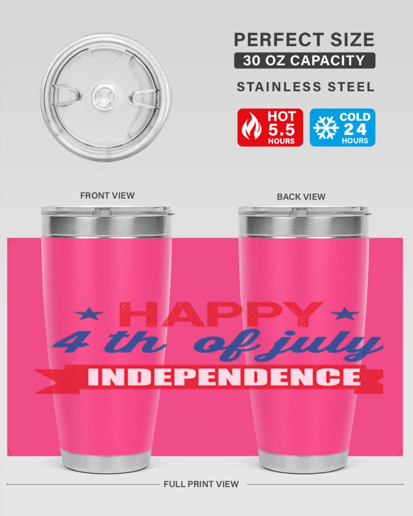 4th of july independence Style 68#- Fourt Of July- Tumbler