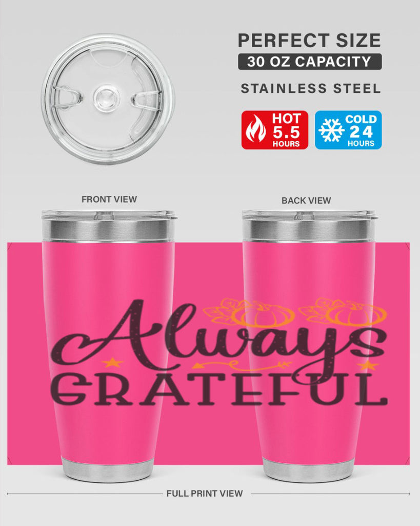 Alwaysgrateful 9#- fall- Tumbler