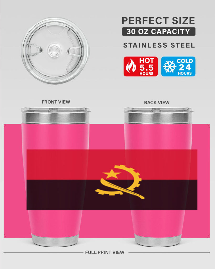 Angola 193#- world flags- Tumbler