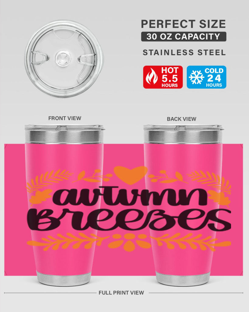 Autumn Breezes 474#- fall- Tumbler