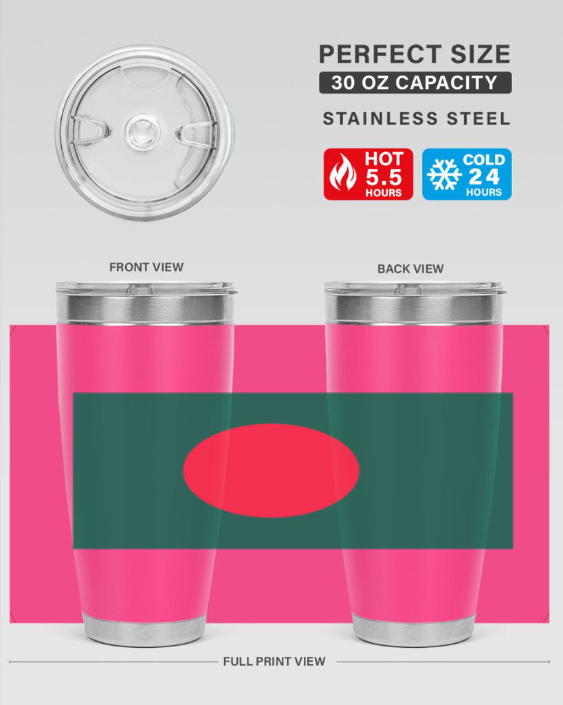 Bangladesh 184#- world flags- Tumbler