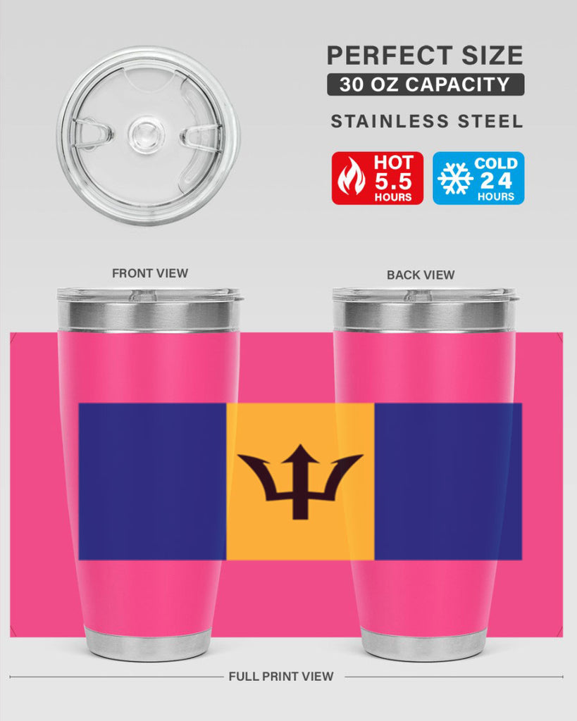 Barbados 183#- world flags- Tumbler