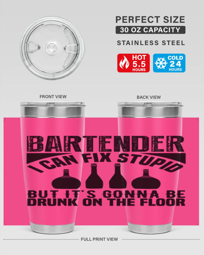 Bartender I can fix Style 9#- bartender- tumbler
