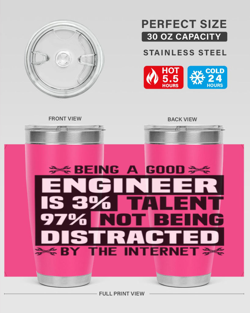 Being a good Style 20#- engineer- tumbler