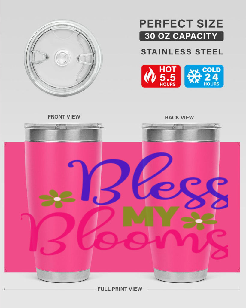 Bless My Blooms 46#- spring- Tumbler