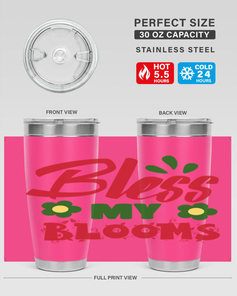 Bless My Blooms 61#- spring- Tumbler