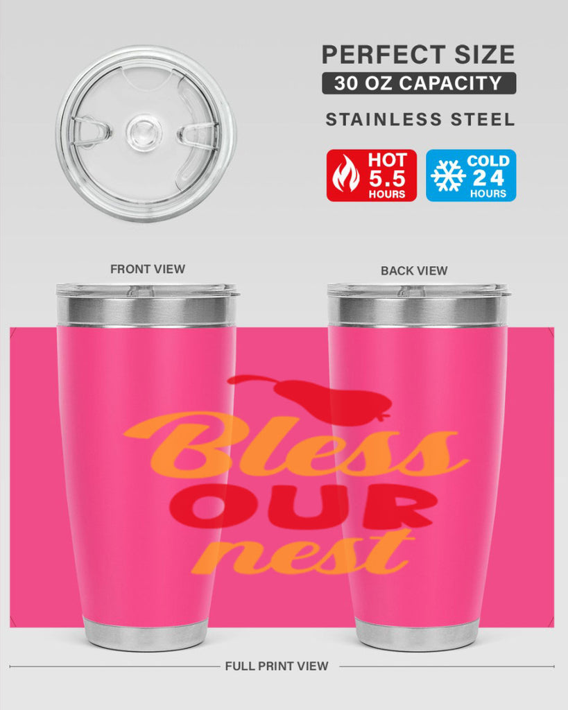Bless our nest 53#- spring- Tumbler
