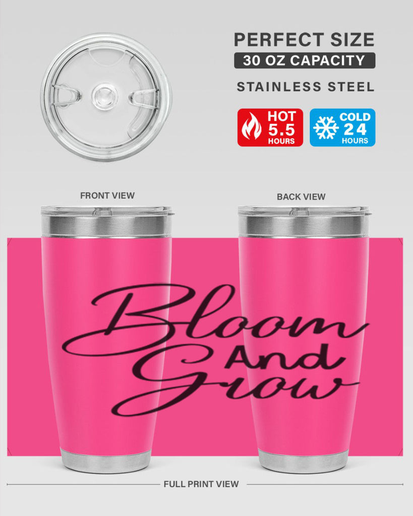 Bloom and grow  83#- spring- Tumbler