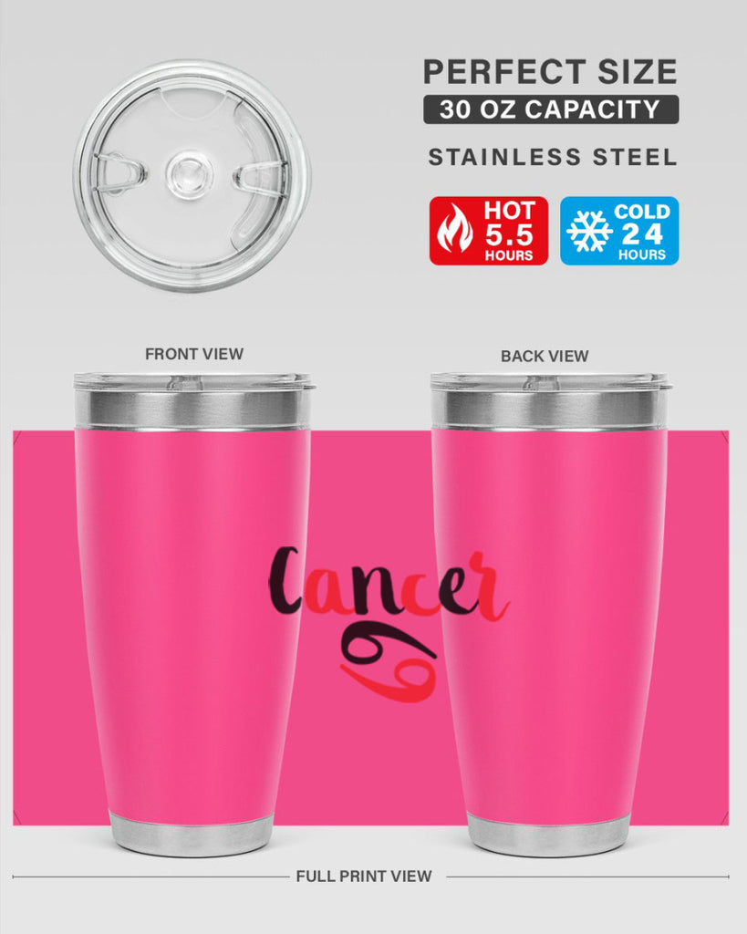 Cancer 152#- zodiac- Tumbler
