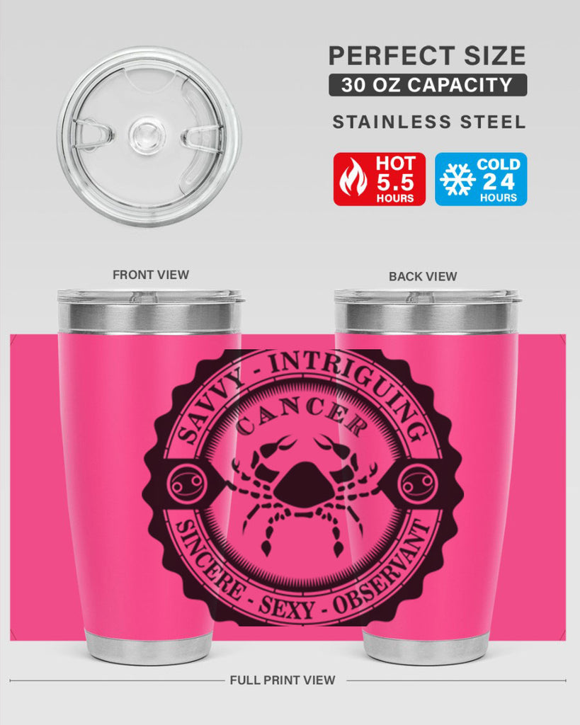 Cancer 15#- zodiac- Tumbler