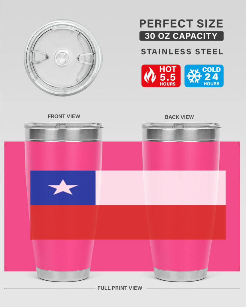 Chile 163#- world flags- Tumbler