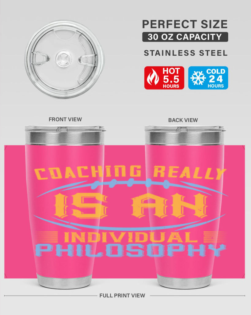Coaching really is an individual philosophy Style 43#- coaching- tumbler
