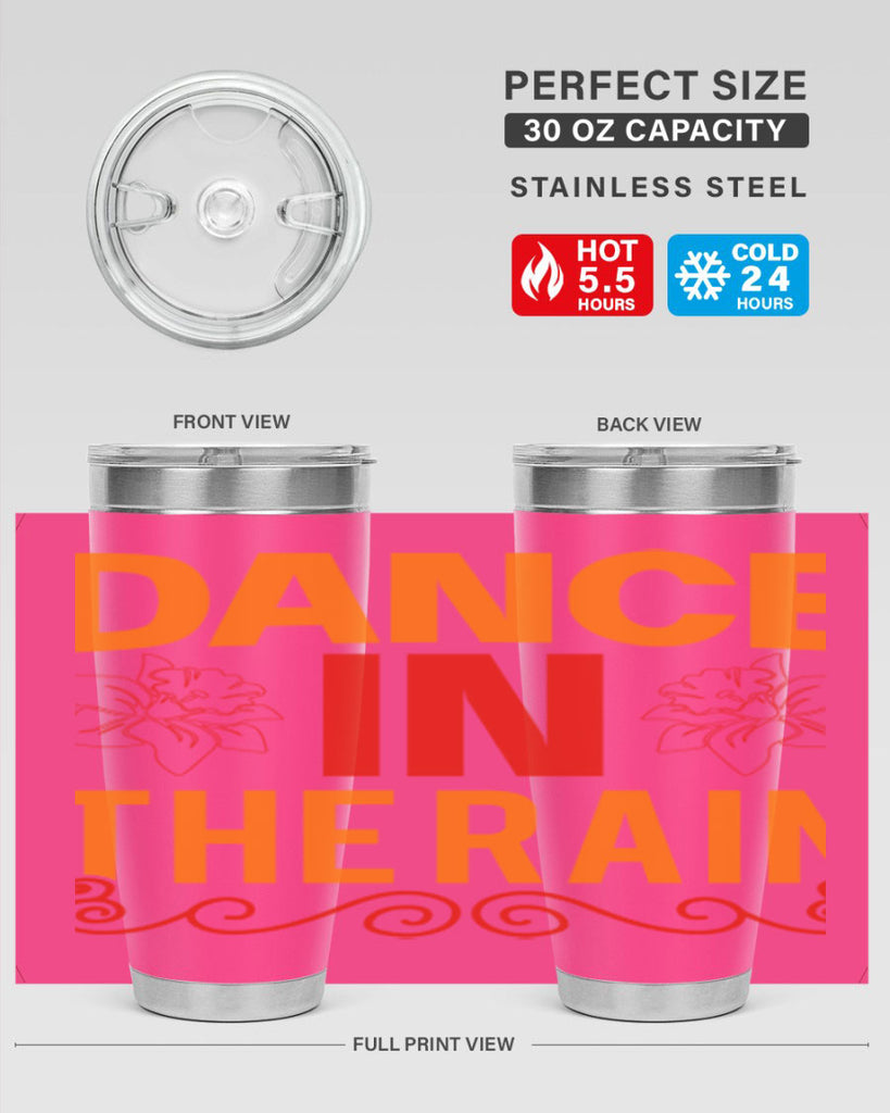 Dance in the rain 117#- spring- Tumbler