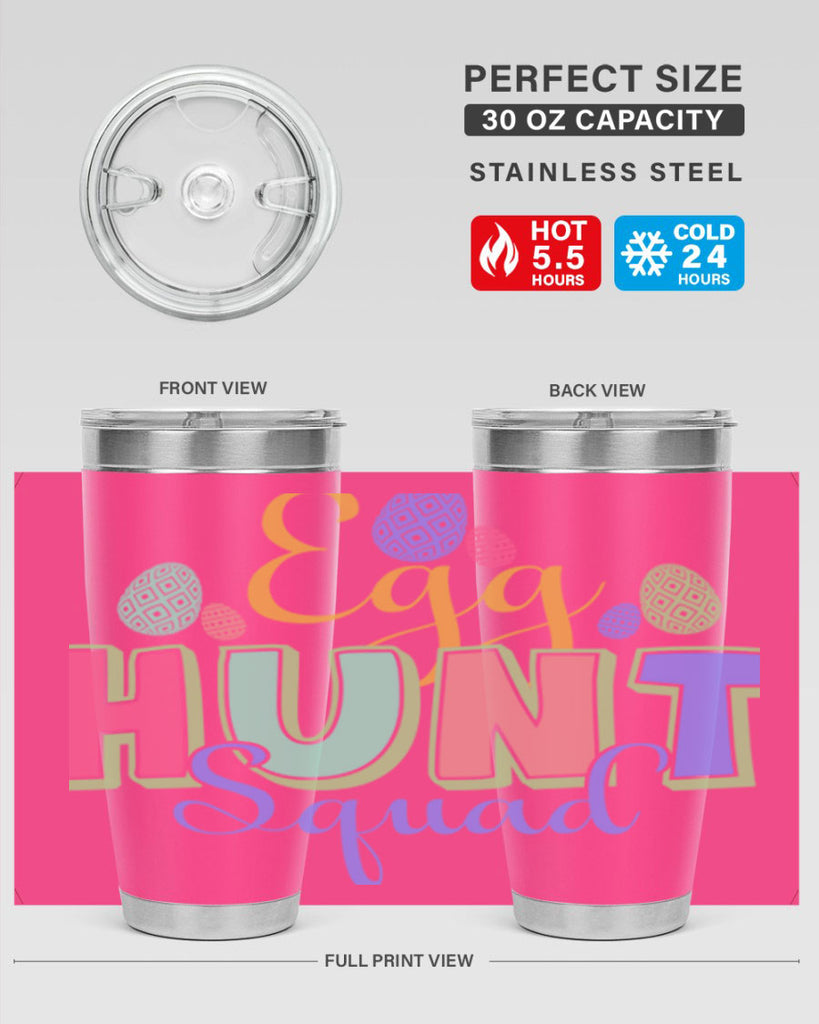Egg hunt squad130#- spring- Tumbler