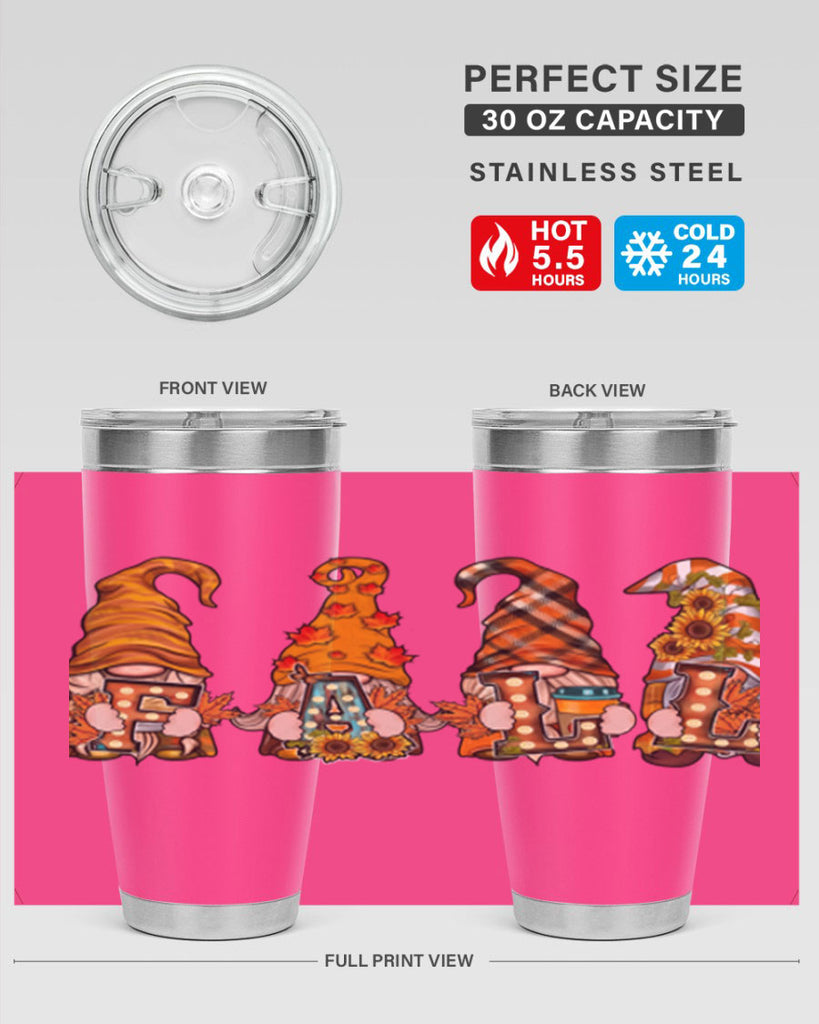 FALLGnomeAutumn 149#- fall- Tumbler