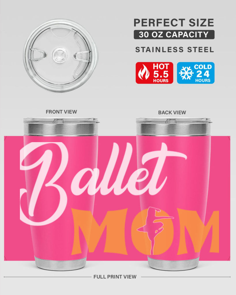 Fitted Dance Mom Ballet SVG Ballet 40#- ballet- Tumbler