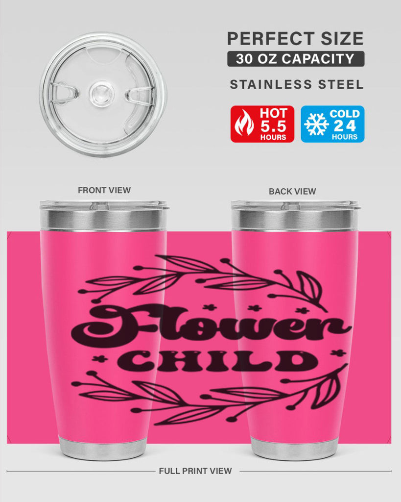Flower child  141#- spring- Tumbler